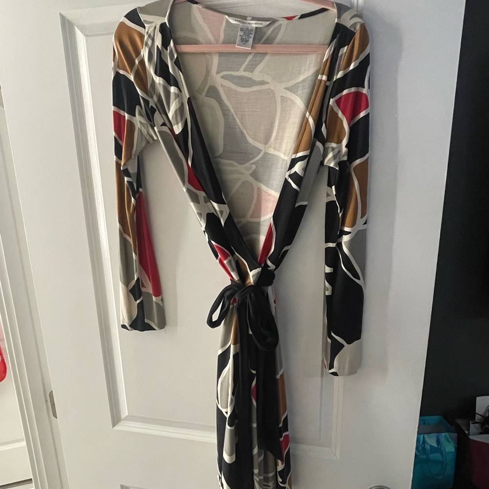 Dvf wrap dress